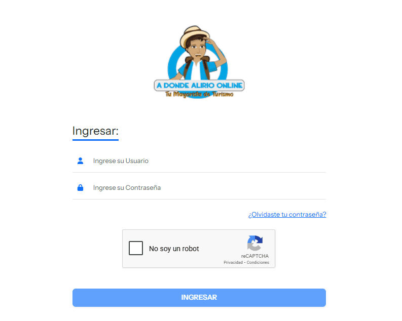 Sistema Administrativo "A Donde Alirio" - Sistema administrativo integral para la gestión de clientes, freelancers, tarifas, paquetes, promociones, cotizaciones y pagos, optimizando procesos comerciales y operativos.